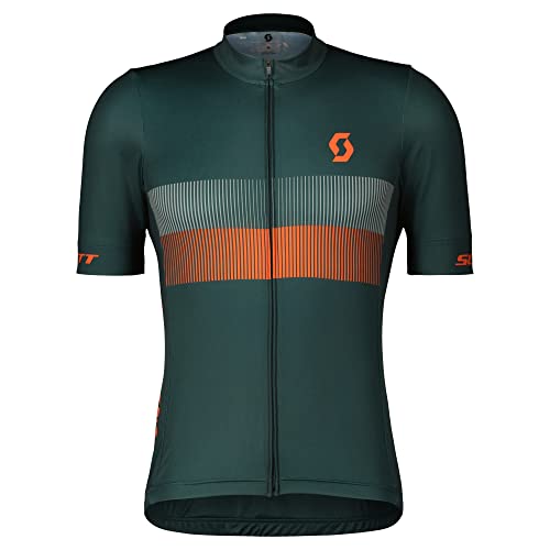 Scott RC Team 10 Fahrrad Trikot kurz Aruba grün/orange 2023: Größe: XL (54/56) von Scott