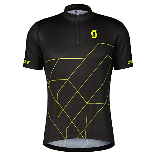 Scott RC Team 20 Fahrrad Trikot kurz schwarz/gelb 2024: Größe: XXL (58) von Scott