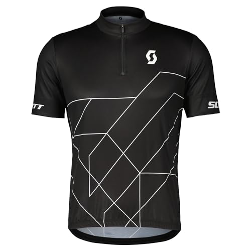 Scott RC Team 20 Fahrrad Trikot kurz schwarz/weiß 2024: Größe: L (50/52) von Scott