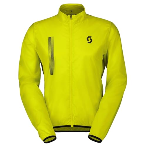 Scott RC Team Fahrrad Windjacke gelb 2024: Größe: XXL (58) von SCOTT
