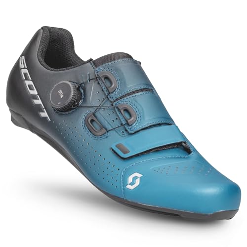 Scott Road Team Boa Rennrad Fahrrad Schuhe metallic blau 2024: Größe: 45 von Scott