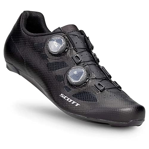 Scott Road Vertec Boa Rennrad Fahrrad Schuhe schwarz/silberfarben 2023: Größe: 42 von Scott