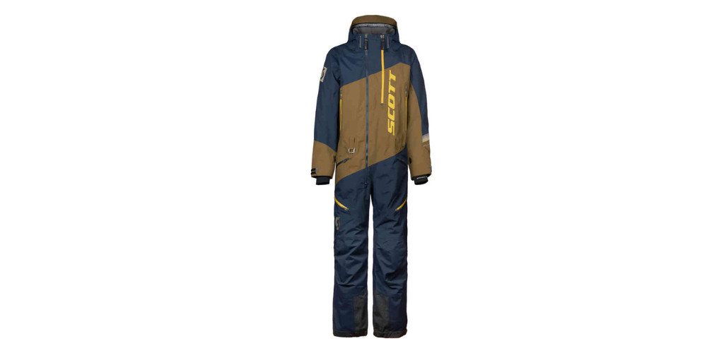 Scott Schneeoverall DS Shell Dryo 2023 1-Teiler Snowmobil Kombi Wasserdicht Atmungsaktiv wasserabweisend belüftet dehnbar robust was von Scott
