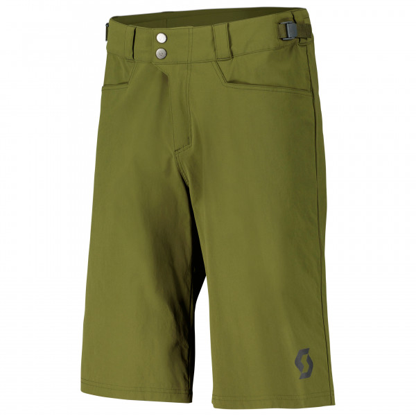 Scott - Shorts Trail Flow with Pad - Radhose Gr XXL oliv von Scott