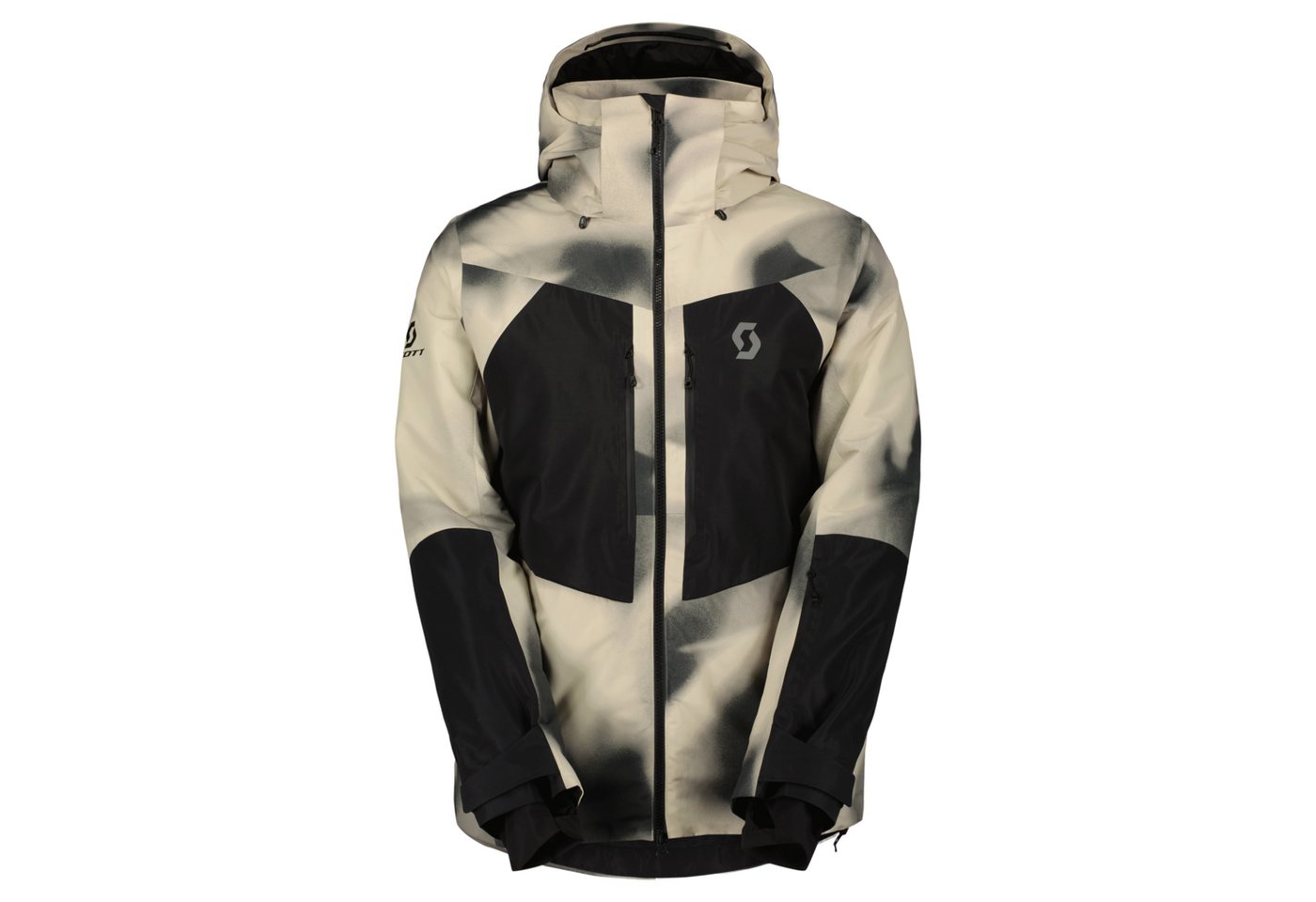 Scott Skijacke SCO Jacket M's Ultimate Dryo dust whiteprint/black von Scott