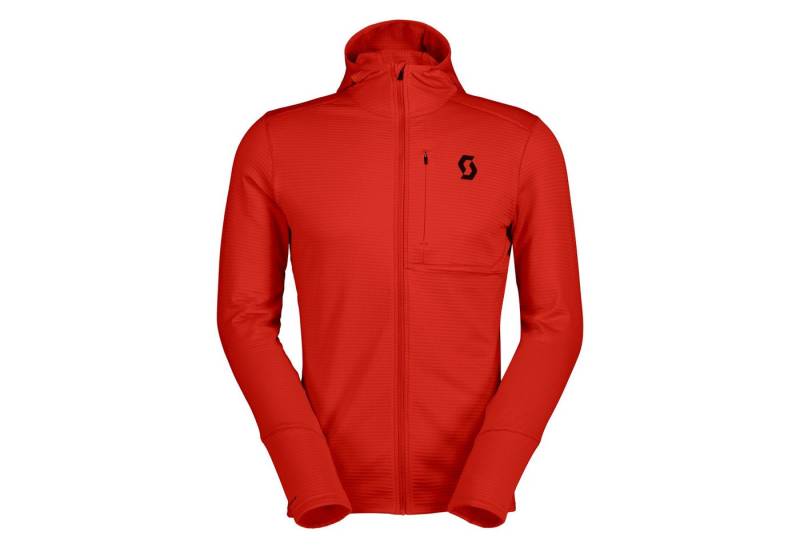 Scott Sweatjacke Hoody M's Defined Light mit Markenlogo auf der linken Brust von Scott