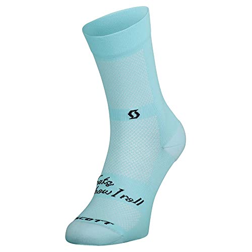 Scott Unisex Trail Contessa Signature Crew Socken, grün, 36 von Scott