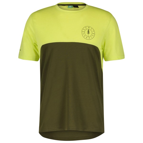 Scott - Trail Flow DRI S/S - Radtrikot Gr M oliv von Scott