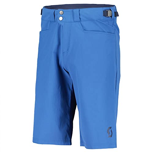 Scott Trail Flow Fahrrad Short Hose kurz (Inkl. Innenhose) Storm blau 2022: Größe: XXL (54/56) von Scott