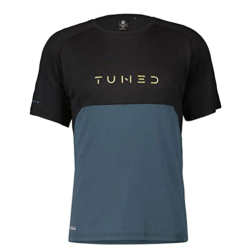 Scott Trail Tuned DH Fahrrad Trikot kurz Aruba grün/schwarz 2023: Größe: XL (54/56) von SCOTT