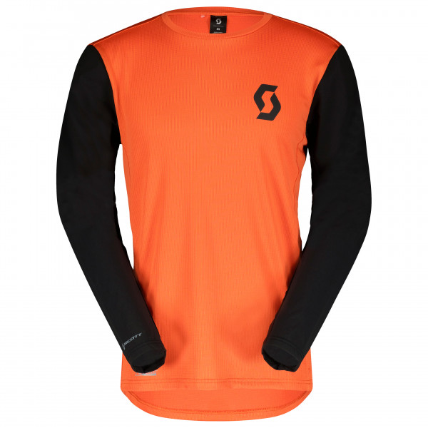 Scott - Trail Vertic L/S - Radtrikot Gr S orange von Scott