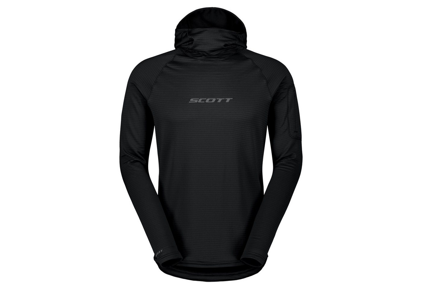 Scott Trainingskapuzenpullover Midlayer Hoody Defined Light Pullover mit 4-Wege-Stretchmaterial von Scott