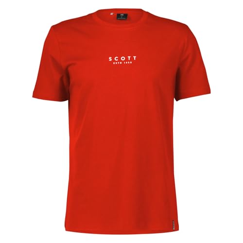 Scott Typo Freizeit T-Shirt mars rot 2025: Größe: L (50/52) von SCOTT