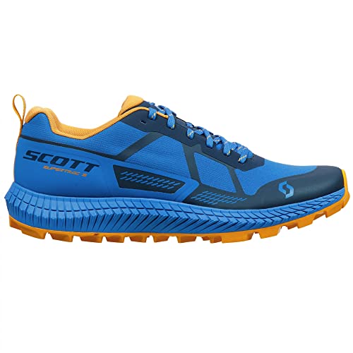 Scott Unisex Supertrac 3 Sneaker, Storm Blue Bright Orange, 42.5 EU von Scott