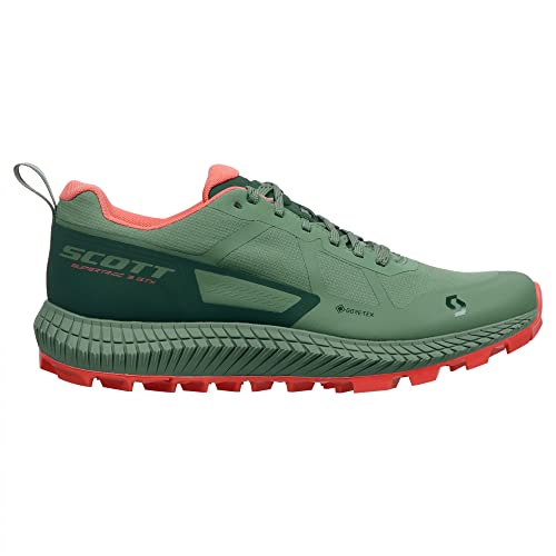 Scott Unisex Ws Supertrac 3 GTX Sneaker, Frost Green Coral Pink, 37.5 EU von Scott