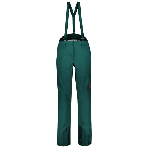 Scott W Explorair 3l Pants Grün - wasserdichte vielseitige Damen Dryosphere Backcountry Skihose, Größe S - Farbe Aruba G von Scott