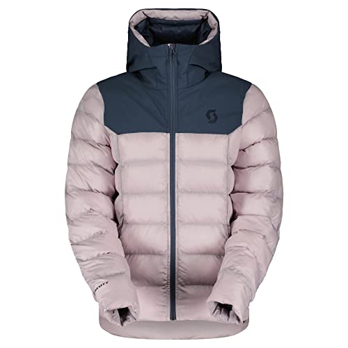 Scott W Insuloft Warm Jacket Colorblock-Pink - Daunen Warme wasserabweisende Damen Winterjacke, Größe L - Farbe Metal Bl von Scott