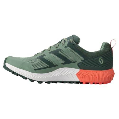 Scott W Kinabalu 2 GTX Shoe Grün, Damen Gore-Tex Laufschuh, Größe EU 39 - Farbe Frost Green - Coral Pink von Scott