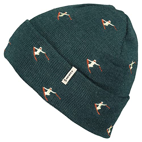 Scott W Mountain 30 Beanie Grün, Damen Kopfbedeckung, Größe One Size - Farbe Aruba Green von Scott