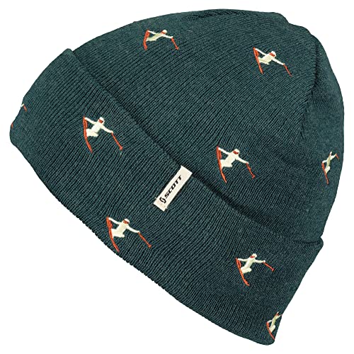 Scott W Mountain 30 Beanie Grün, Damen Kopfbedeckung, Größe One Size - Farbe Aruba Green von SCOTT