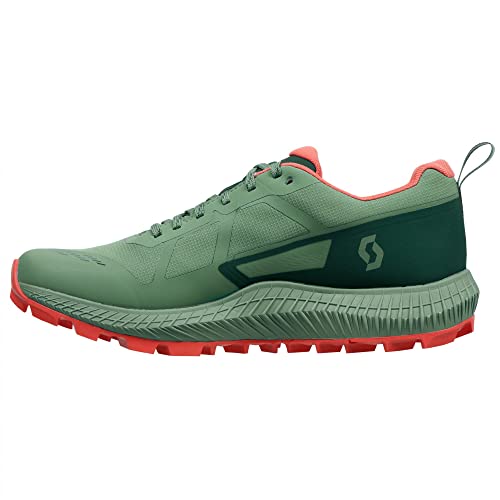 Scott Damen Ws Supertrac 3 GTX Sneaker Trailrunningschuhe, Mehrfarbig (Frost Green Coral Pink) von Scott