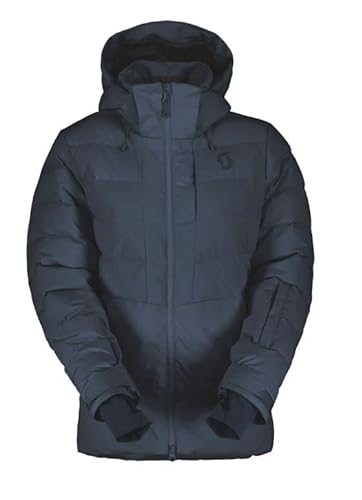Scott W Ultimate Warm Jacket Blau - Daunen Isolierte wasserdichte Damen Skijacke, Größe M - Farbe Dark Blue von Scott
