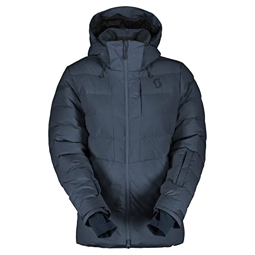 Scott W Ultimate Warm Jacket Blau - Daunen Isolierte wasserdichte Damen Skijacke, Größe S - Farbe Dark Blue von SCOTT
