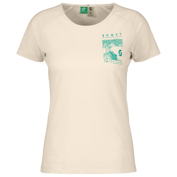 Scott - Women's Defined Dri S/S - Funktionsshirt Gr S beige/weiß von Scott