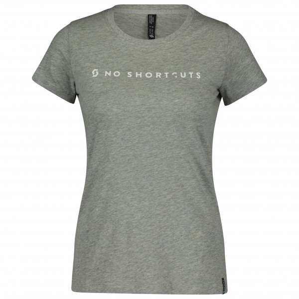 Scott - Women's No Shortcuts S/S - T-Shirt Gr XL grau von Scott