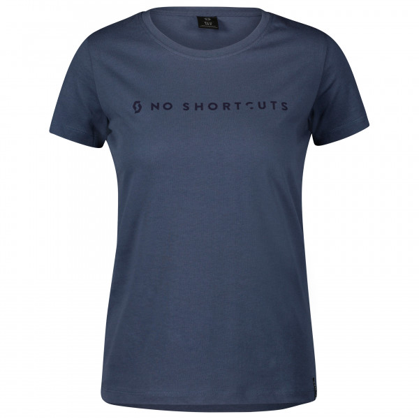 Scott - Women's No Shortcuts S/S - T-Shirt Gr XS blau von Scott