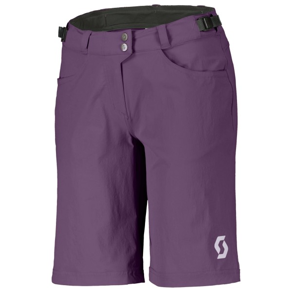 Scott - Women's Shorts Trail Flow with Pad - Radhose Gr L lila von Scott