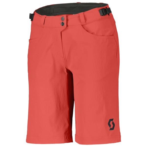 Scott - Women's Shorts Trail Flow with Pad - Radhose Gr S rot von Scott