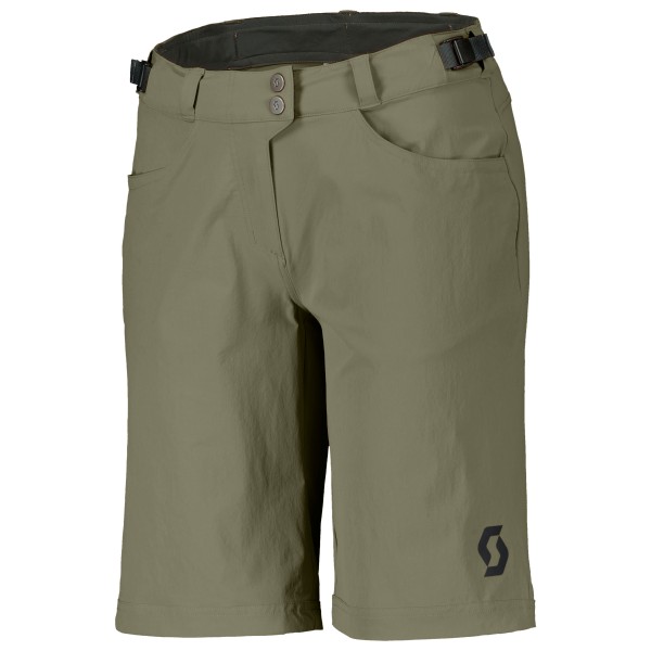 Scott - Women's Shorts Trail Flow with Pad - Radhose Gr XXL oliv von Scott