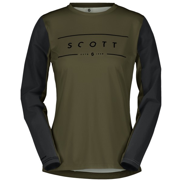 Scott - Women's Trail Vertic L/S - Radtrikot Gr S oliv von Scott