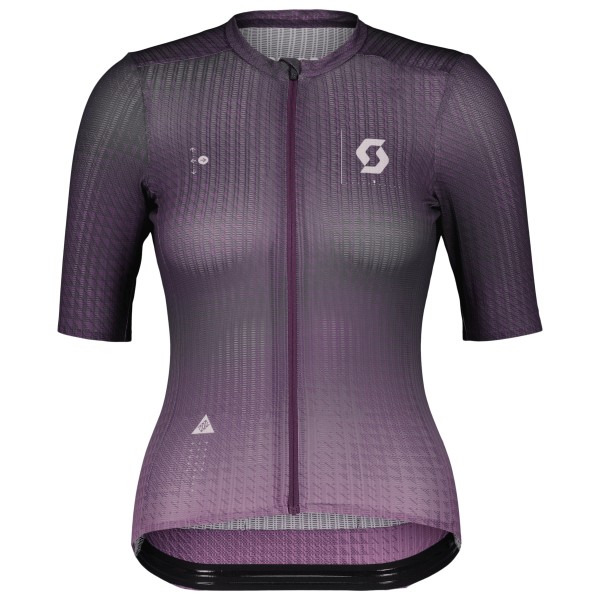 Scott - Women's Unlimited SL S/S - Radtrikot Gr M lila von Scott