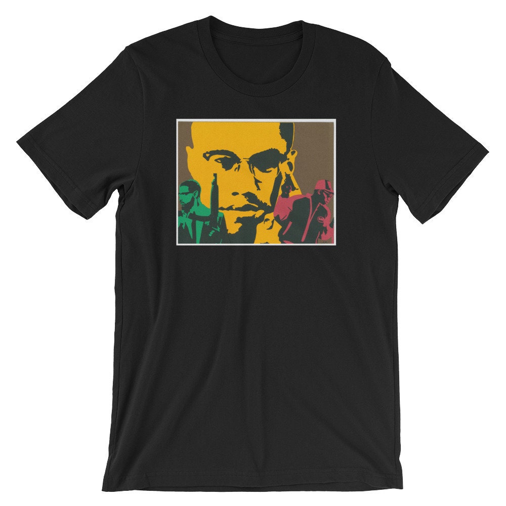 Bruder Malcolm Unisex T-Shirt | Malcolm X, Denzel Wasington, Krs-One Tribute von ScottFainDesigns