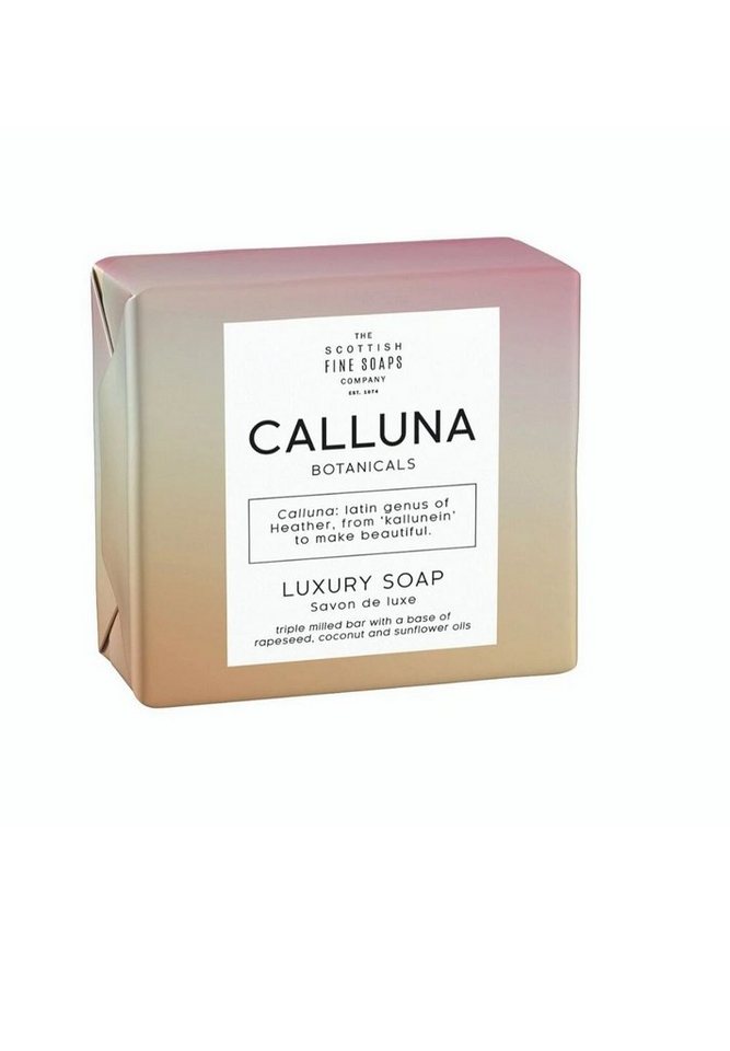 Scottish Fine Soaps Handseife Calluna Luxusseife 100g von Scottish Fine Soaps