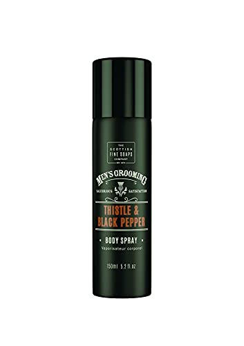 Scottish Fine Soaps Men s Grooming Thistle & Black Pepper Body Spray 150ml von AOBBIY