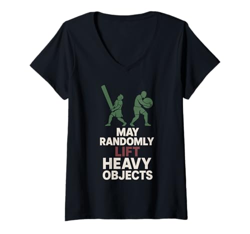 Damen Highland Games Caber Tosser Clan Pride Schottland Stärke T-Shirt mit V-Ausschnitt Damen Highland Games Caber Tosser Clan Pride Schottland Stärke T-Shirt mit V-Ausschnitt von Scottish Heritage Heavy Athletics Funny Fan Crew
