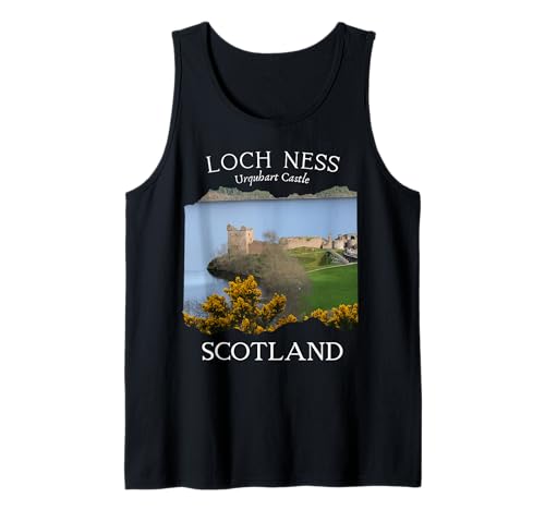 Atemberaubendes Urquhart Castle Loch Ness Schottland Souvenir Damen Tank Top Atemberaubendes Urquhart Castle Loch Ness Schottland Souvenir Damen Tank Top von Scottish Irish Ancestry for the Family Nessie Myth