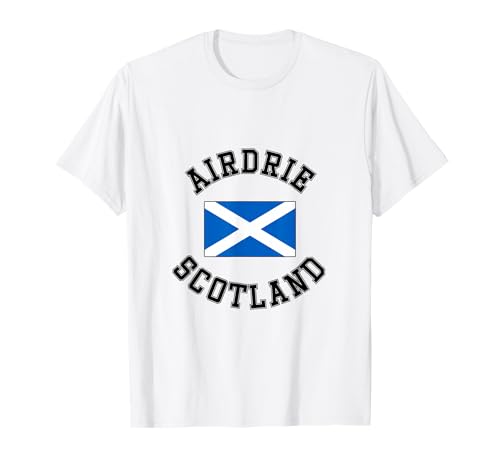 Airdrie Schottland-Flagge, geeignet für Kinder, Männer, Frauen T-Shirt Airdrie Schottland-Flagge, geeignet für Kinder, Männer, Frauen T-Shirt von Scottish Pride Scottish Flag Gifts