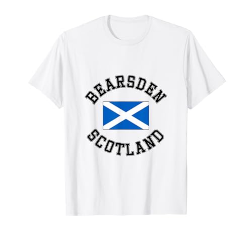 Bearsden Schottland-Flagge, geeignet für Kinder, Männer, Frauen T-Shirt Bearsden Schottland-Flagge, geeignet für Kinder, Männer, Frauen T-Shirt von Scottish Pride Scottish Flag Gifts
