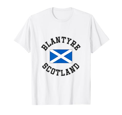 Blantyre Schottland-Flagge, geeignet für Kinder, Männer, Frauen T-Shirt Blantyre Schottland-Flagge, geeignet für Kinder, Männer, Frauen T-Shirt von Scottish Pride Scottish Flag Gifts