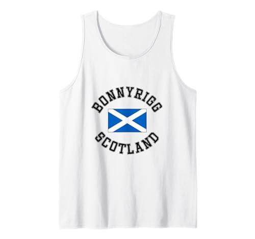 Bonnyrigg Schottland-Flagge, geeignet für Kinder, Männer, Frauen Tank Top Bonnyrigg Schottland-Flagge, geeignet für Kinder, Männer, Frauen Tank Top von Scottish Pride Scottish Flag Gifts