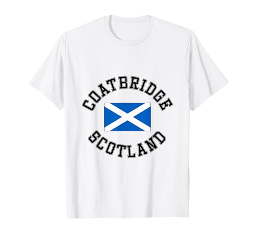 Coatbridge Schottland-Flagge, geeignet für Kinder, Männer, Frauen T-Shirt Coatbridge Schottland-Flagge, geeignet für Kinder, Männer, Frauen T-Shirt von Scottish Pride Scottish Flag Gifts