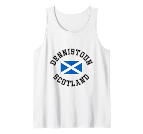 Dennistoun Schottland-Flagge, geeignet für Kinder, Männer, Frauen Tank Top Dennistoun Schottland-Flagge, geeignet für Kinder, Männer, Frauen Tank Top von Scottish Pride Scottish Flag Gifts