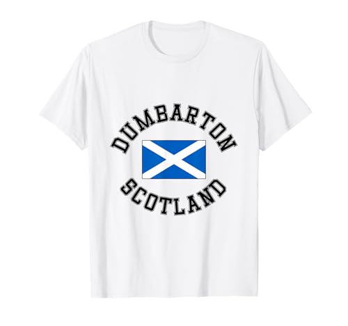 Dumbarton Schottland-Flagge, geeignet für Kinder, Männer, Frauen T-Shirt Dumbarton Schottland-Flagge, geeignet für Kinder, Männer, Frauen T-Shirt von Scottish Pride Scottish Flag Gifts