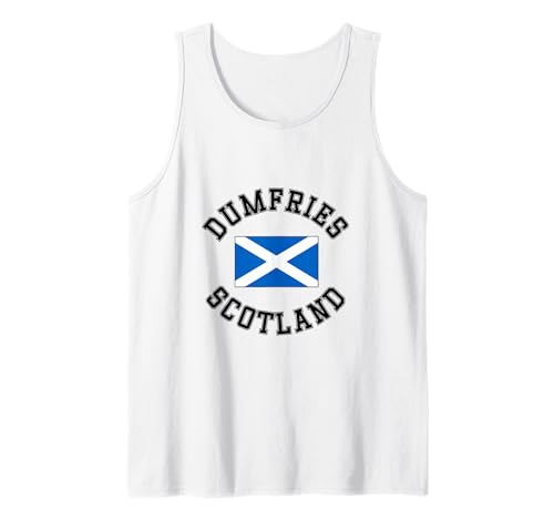Dumfries Schottland-Flagge, geeignet für Kinder, Männer, Frauen Tank Top Dumfries Schottland-Flagge, geeignet für Kinder, Männer, Frauen Tank Top von Scottish Pride Scottish Flag Gifts