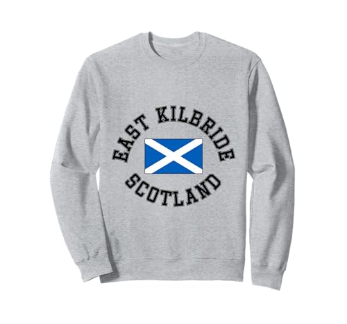 East Kilbride Schottland-Flagge, geeignet für Kinder, Männer, Frauen Sweatshirt von Scottish Pride Scottish Flag Gifts