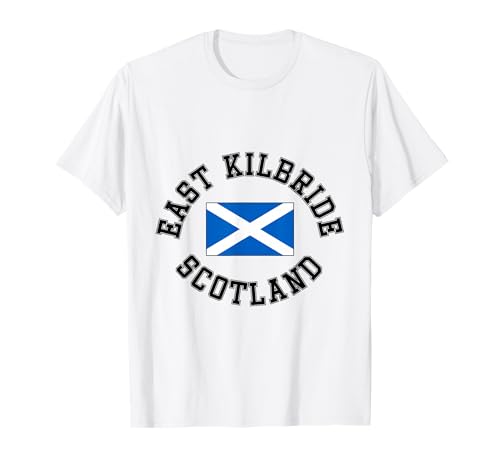 East Kilbride Schottland-Flagge, geeignet für Kinder, Männer, Frauen T-Shirt East Kilbride Schottland-Flagge, geeignet für Kinder, Männer, Frauen T-Shirt von Scottish Pride Scottish Flag Gifts